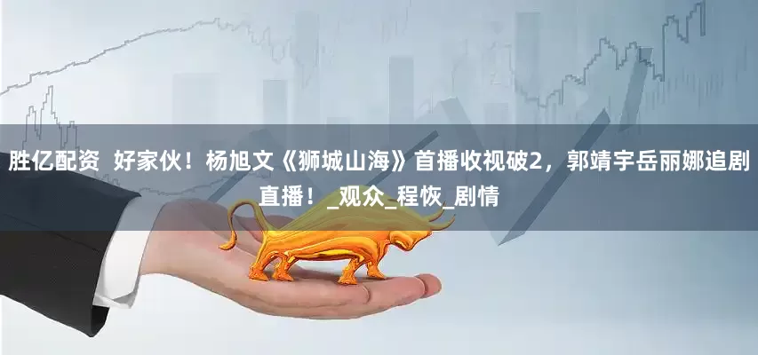胜亿配资  好家伙！杨旭文《狮城山海》首播收视破2，郭靖宇岳丽娜追剧直播！_观众_程恢_剧情